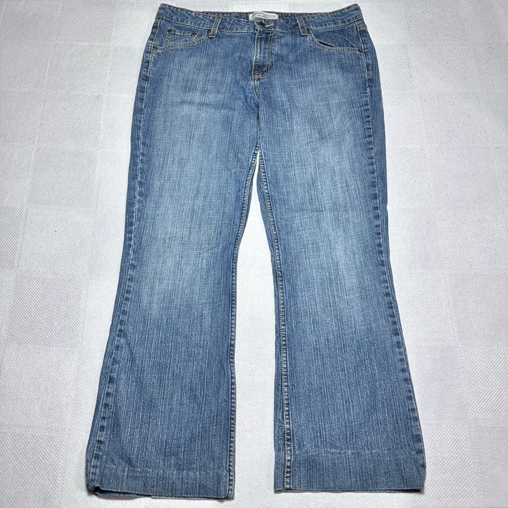 Vintage‎ Y2K Levi's Low Rise Bootcut Jeans Womens 14 Medium Stretch Medium Wash